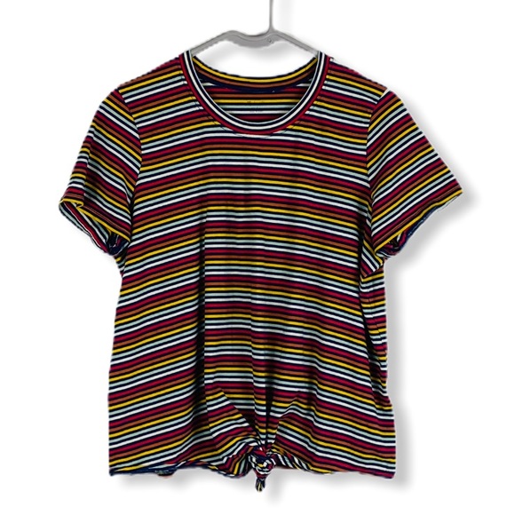 Madewell Tops - Madewell multi-colored striped Tee